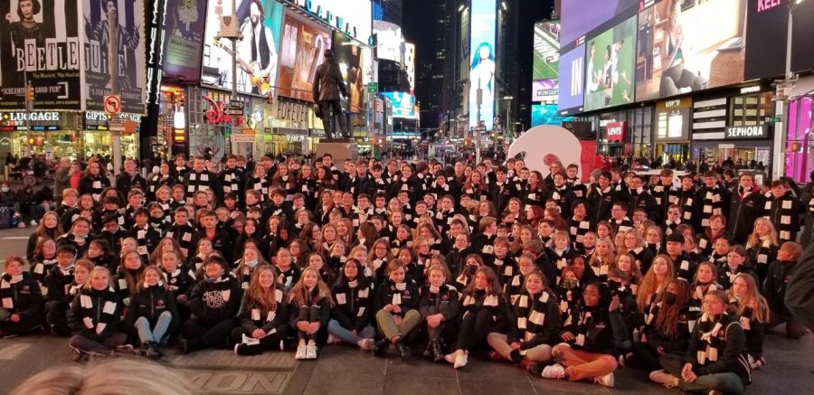 Lincoln-Way Marching Band Marches the Macy’s Thanksgiving Day Parade