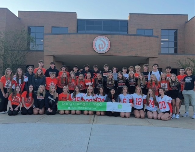 September: group photo of BC2M students in front of Lincoln-Way West High School. Preparing for another chapter of the national high school program.