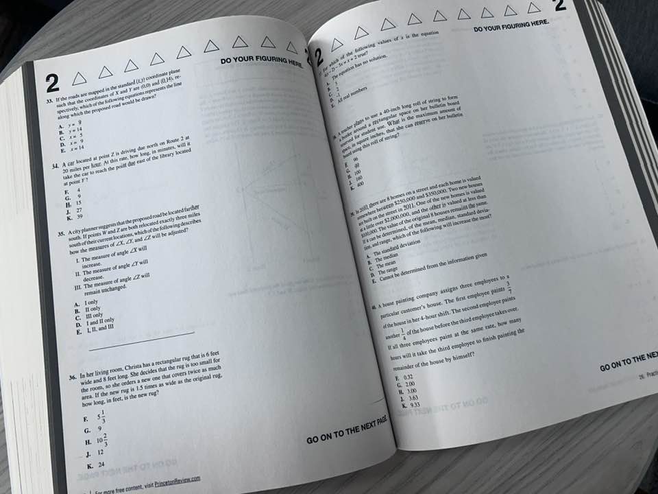 ACT test page