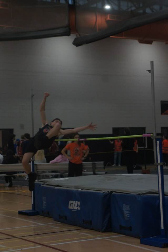Indoor Track Meet High Jump